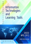 ISSUE 5 (91) OF THE ELECTRONIC PROFESSIONAL JOURNAL "INFORMATION TECHNOLOGIES AND LEARNING TOOLS"