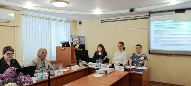 Засідання разової спеціалізованої вченої ради Інституту цифровізації освіти НАПН України щодо присудження ступеня доктора філософії Кравчині Оксані Євгенівні за спеціальністю 011 Освітні, педагогічні науки