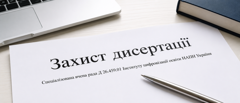 Засідання спеціалізованої вченої ради Д 26.459.01 Інституту цифровізації освіти НАПН України